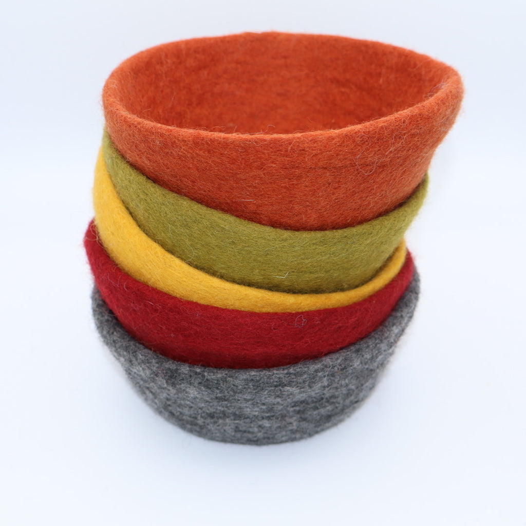 Small Felted Bowl