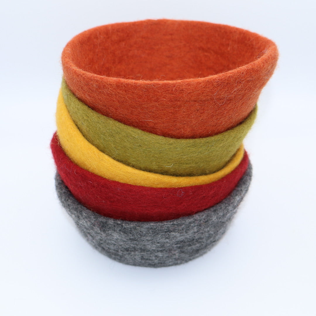 Small Felted Bowl
