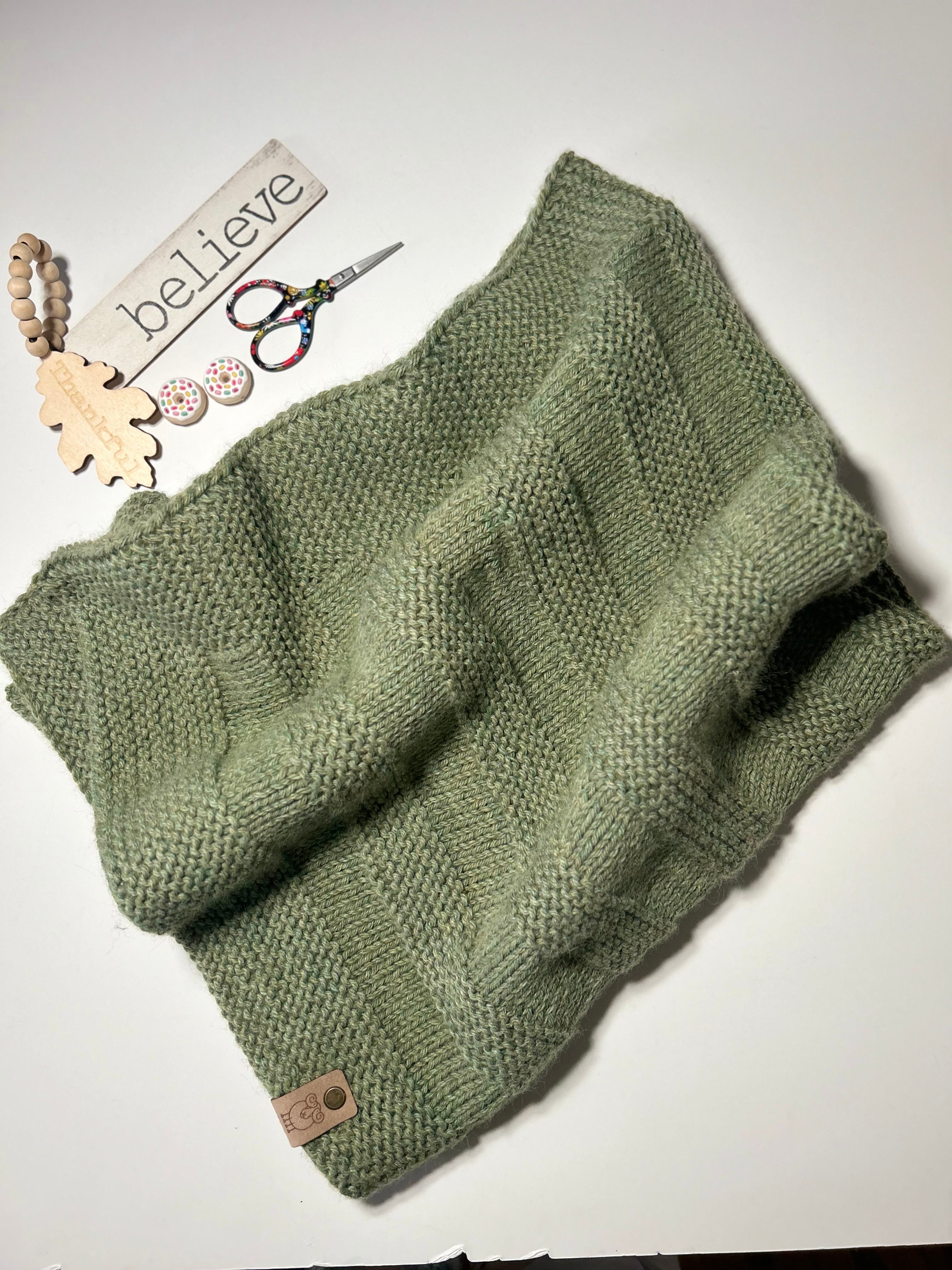 Everyday Baby Blankie Digital Knitting Pattern