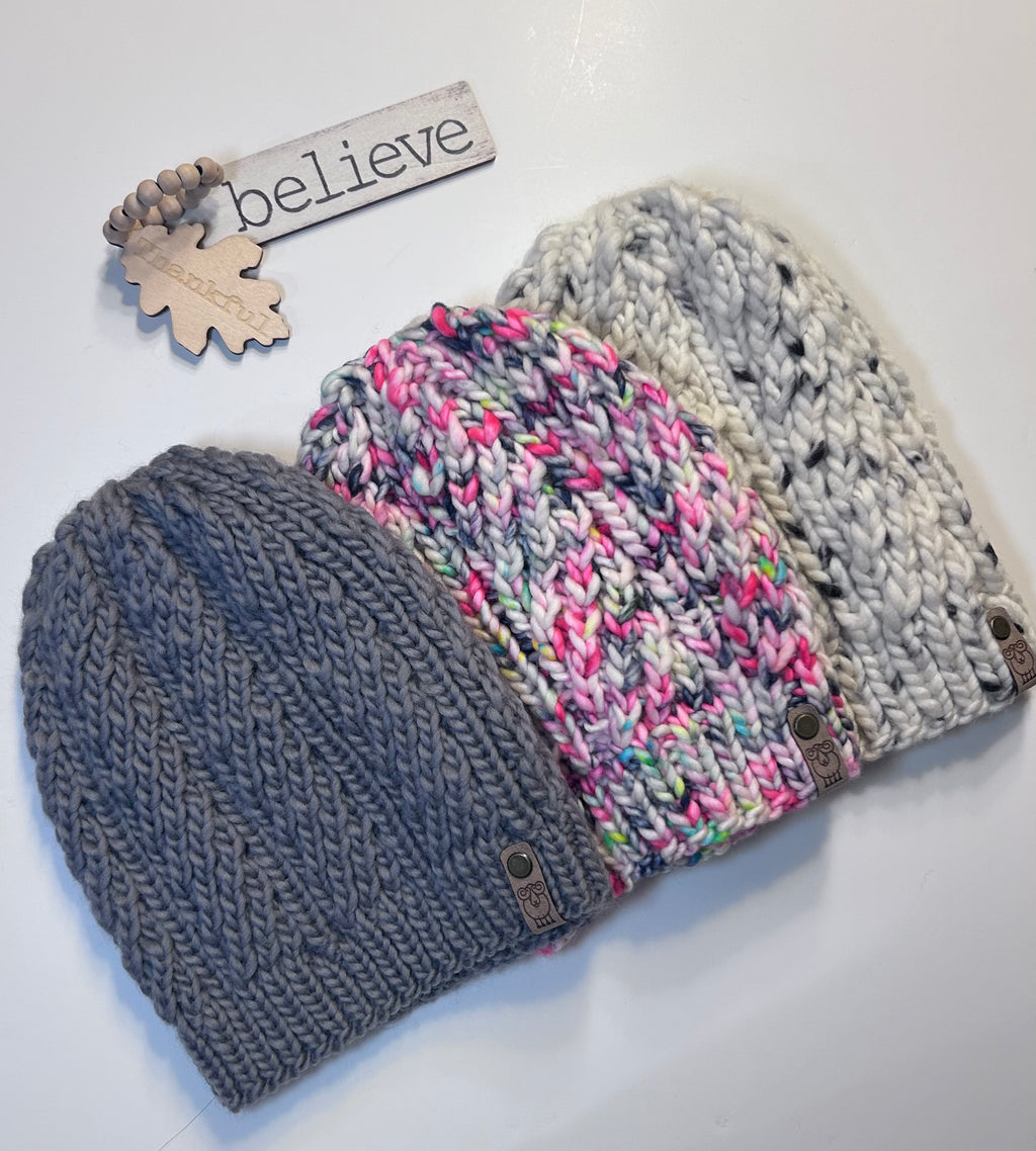 North Shore Beanie Digital Knitting Pattern