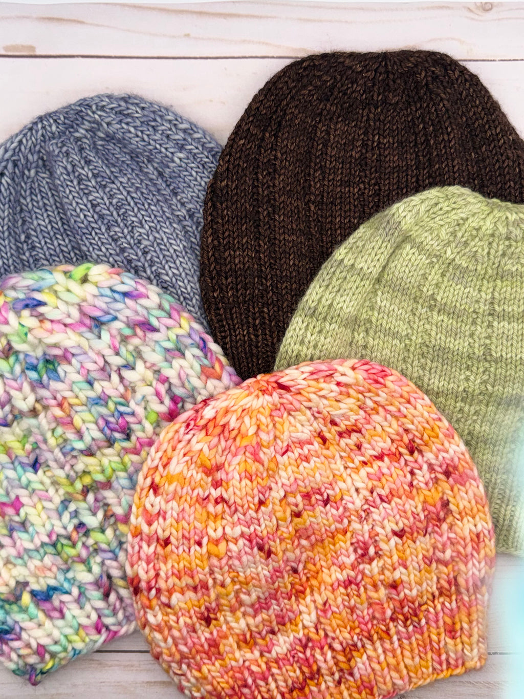 Open Ridge Beanie Digital Knitting Pattern
