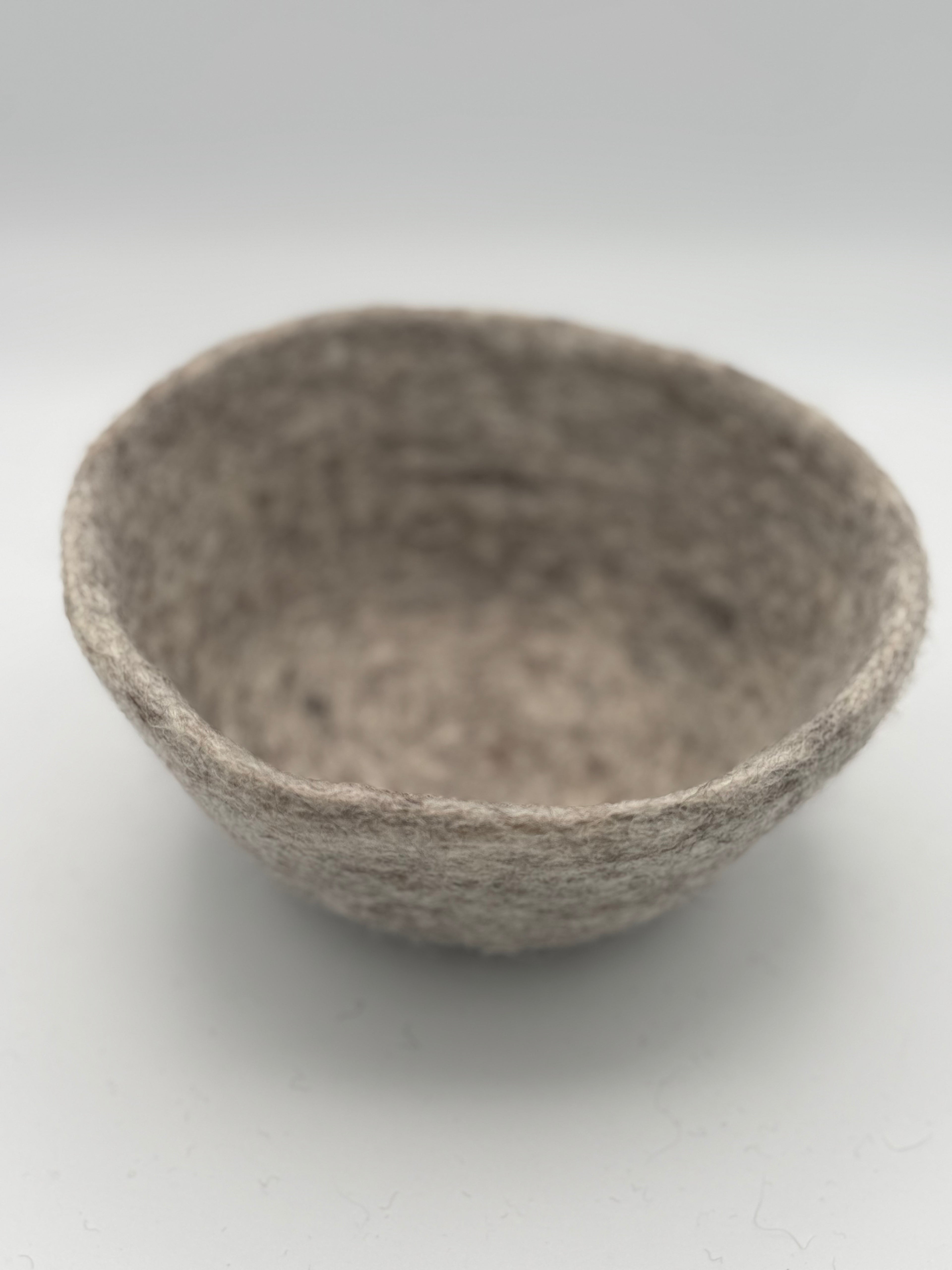Small Felted Bowl