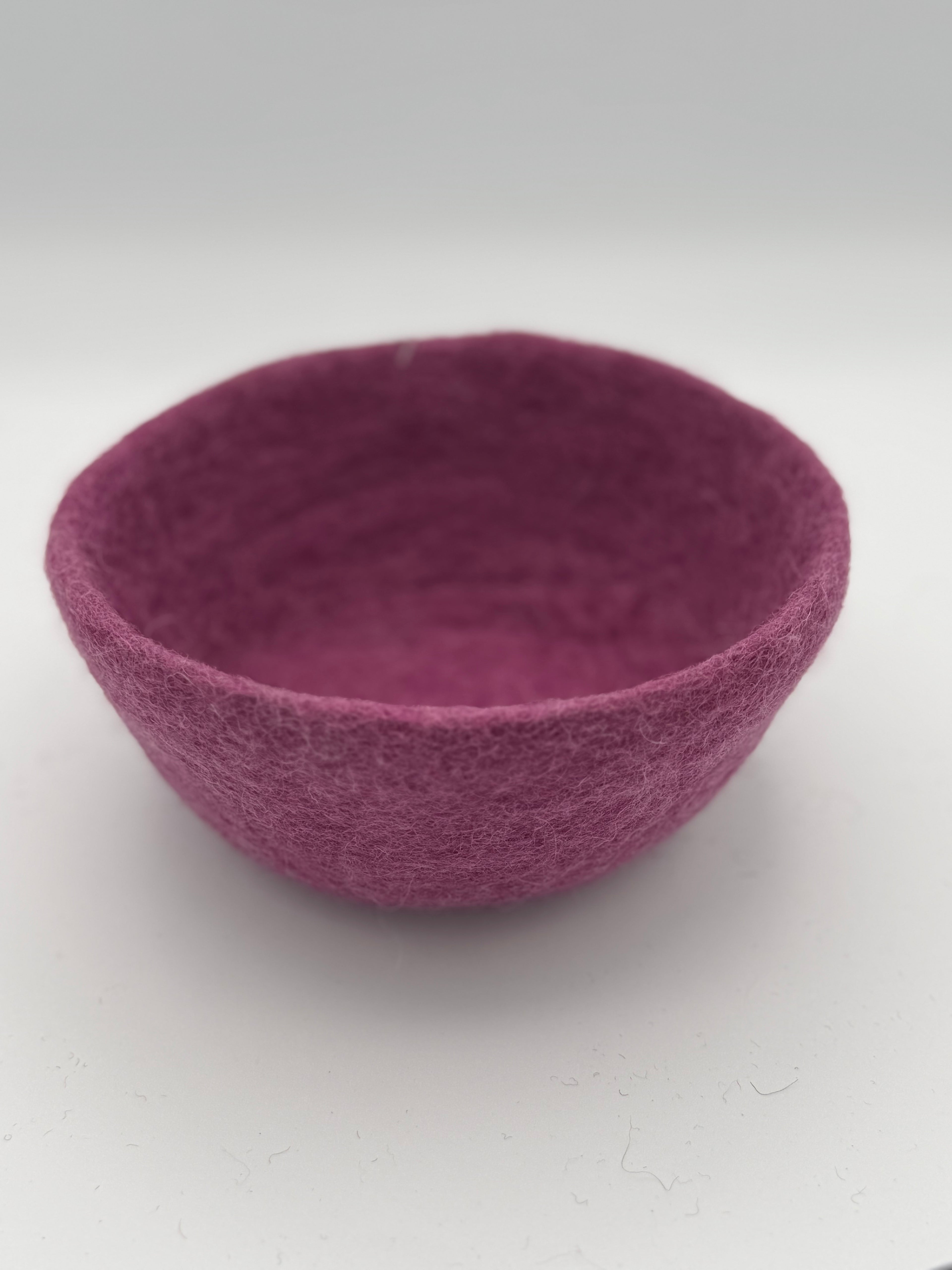 Small Felted Bowl